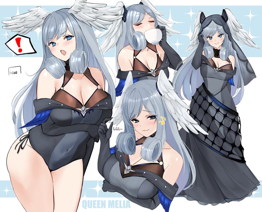 melia antiqua (xenoblade chronicles and 1 more) drawn by icoo