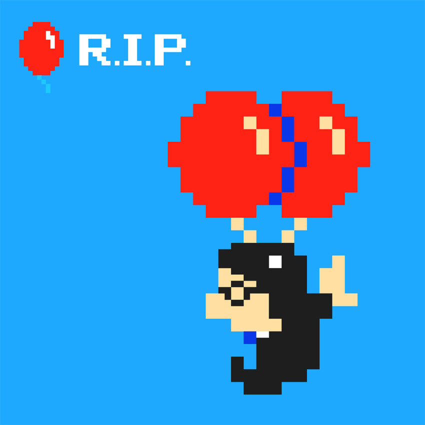 iwata satoru (nintendo and 1 more) drawn by jinkou_ovo