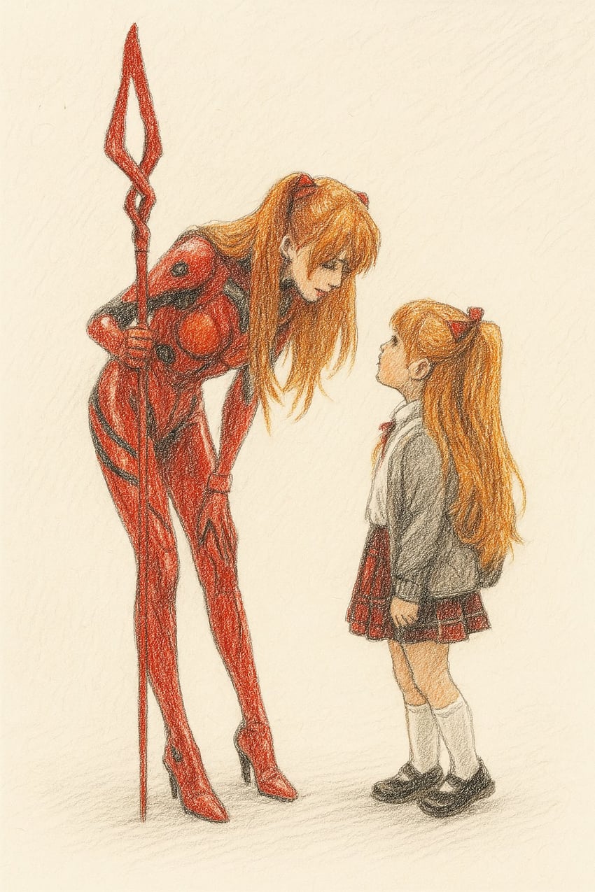 souryuu asuka langley (neon genesis evangelion and 1 more) drawn by g515g