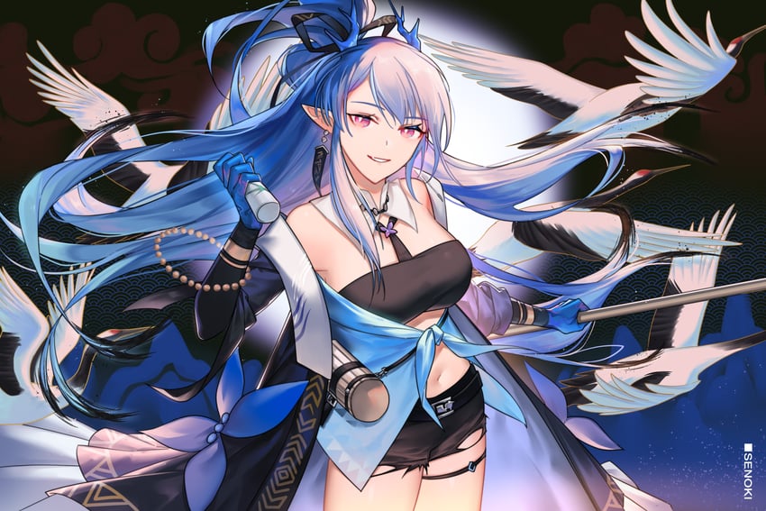 ling (arknights) drawn by si_xin_lie_fei_de_ge_zhe