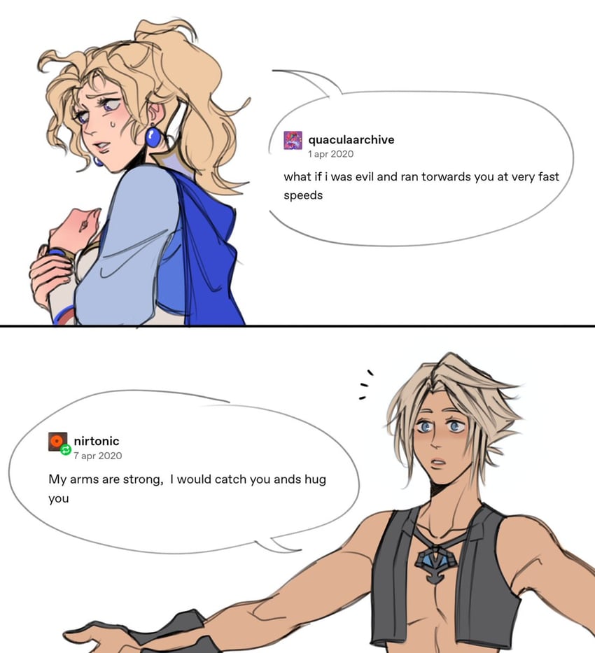 terra branford and vaan (final fantasy and 3 more) drawn by multiakimo