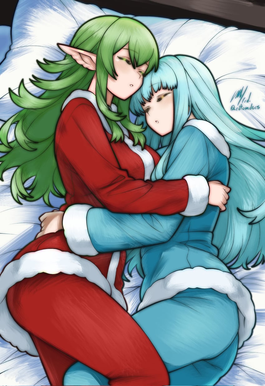 tiki and ninian (fire emblem and 2 more) drawn by rotomdocs