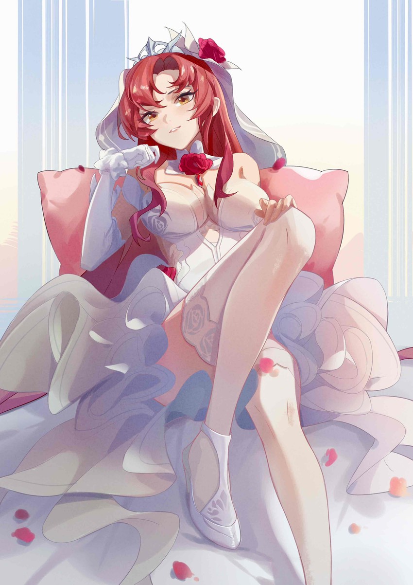 murata himeko (honkai and 1 more) drawn by xianyu_liang