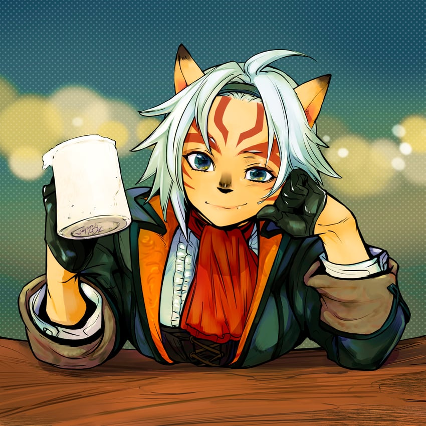 adventurer (final fantasy and 1 more) drawn by doraeshi