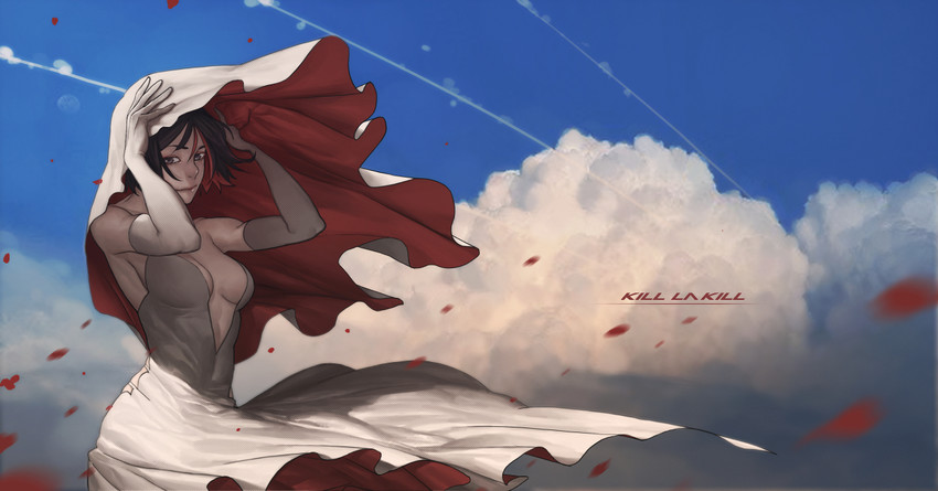 matoi ryuuko (kill la kill) drawn by lan_se_fangying