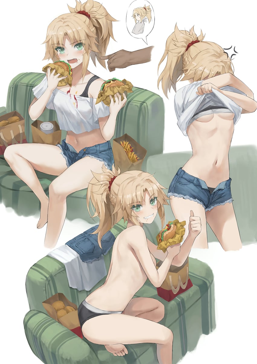mordred (fate and 1 more) drawn by tonee