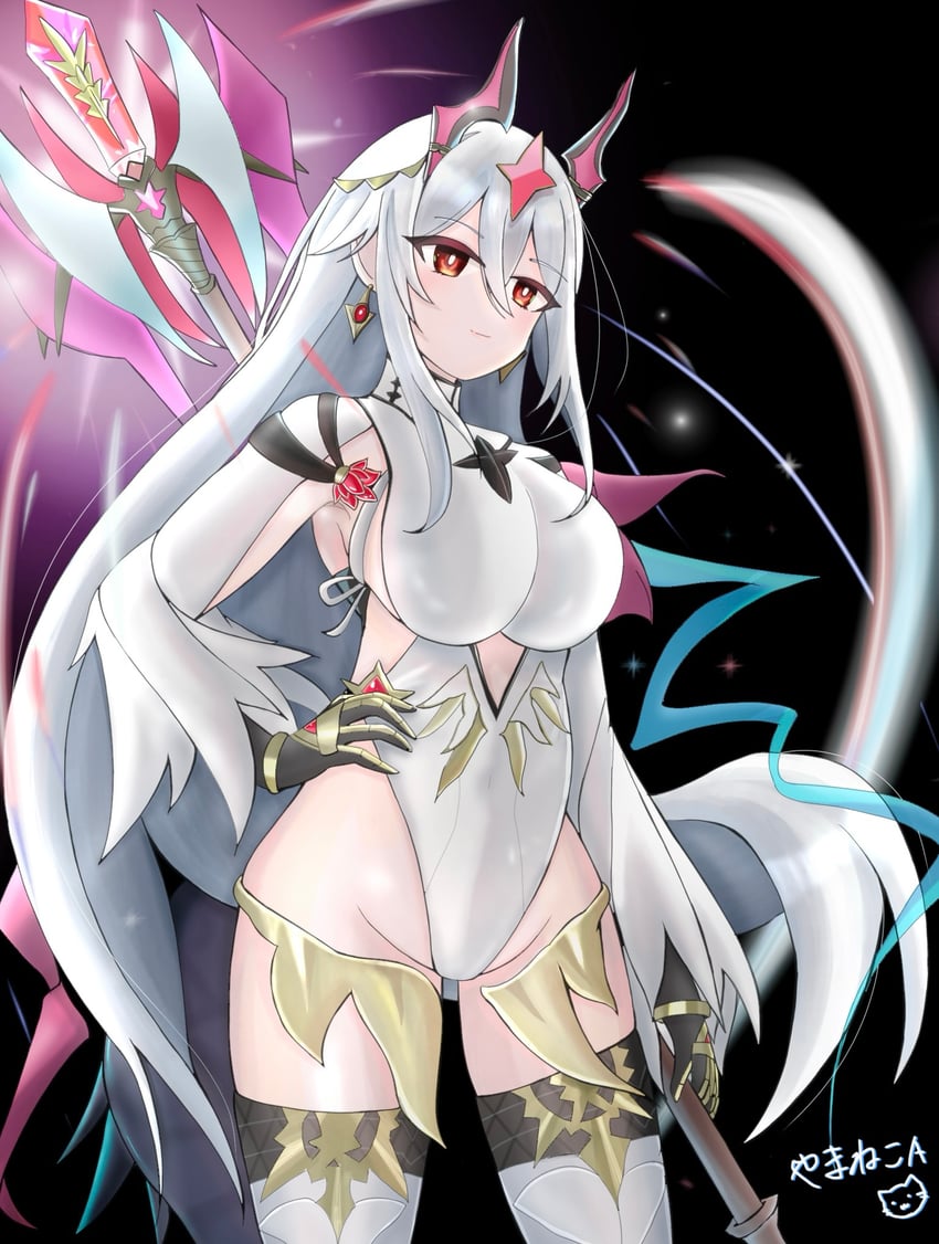 luna and new moon luna (epic seven) drawn by yamaneko_a