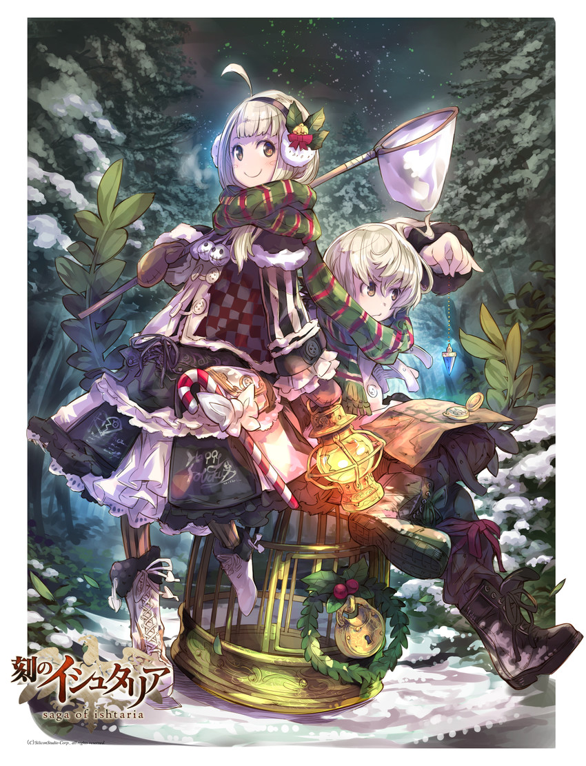 tyltyl and mytyl (age of ishtaria) drawn by haku_(sabosoda)