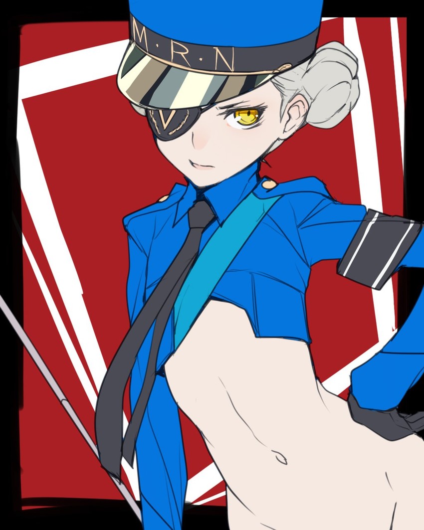 caroline (persona and 1 more) drawn by ban!_(bansankan)