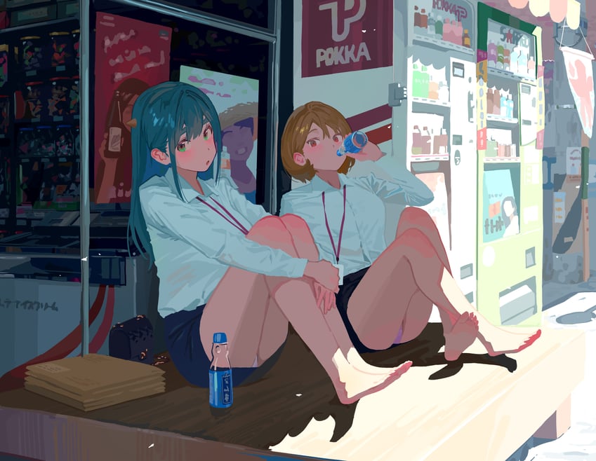 sekoshi and nahia (original and 1 more) drawn by some1else45
