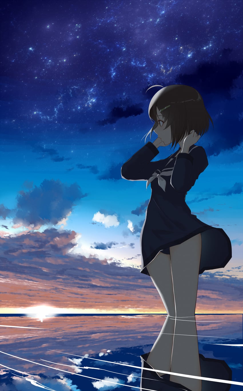 karibuchi hikari (world witches series and 1 more) drawn by neve_(morris-minicooper)