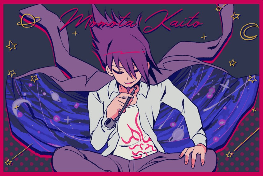 momota kaito (danganronpa and 1 more) drawn by sasakama_(sasagaki01)