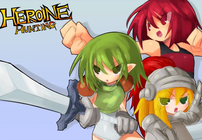 heroine hunting drawn by kyuusui_gakari