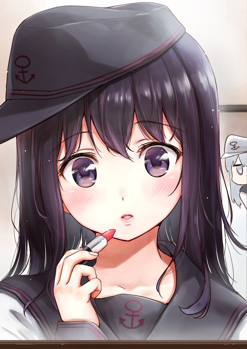hibiki, akatsuki, verniy, and akatsuki kai ni (kantai collection) drawn by umakuchi_shouyu