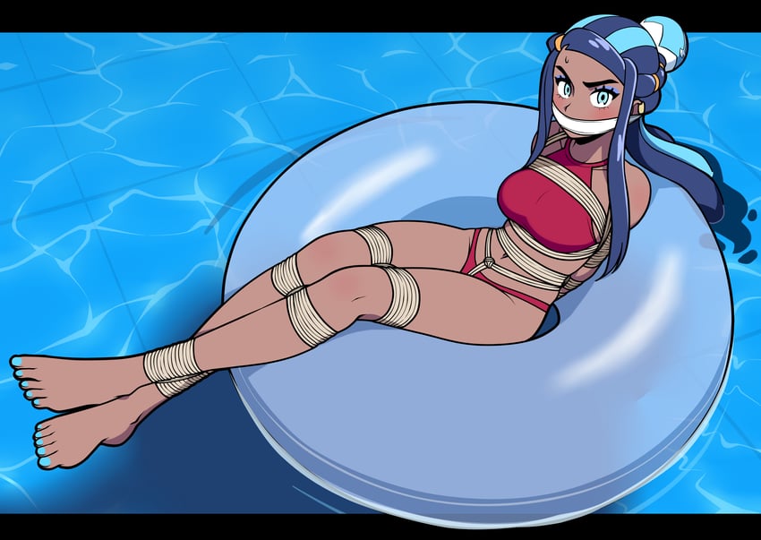 nessa (pokemon and 1 more) drawn by jam-orbital