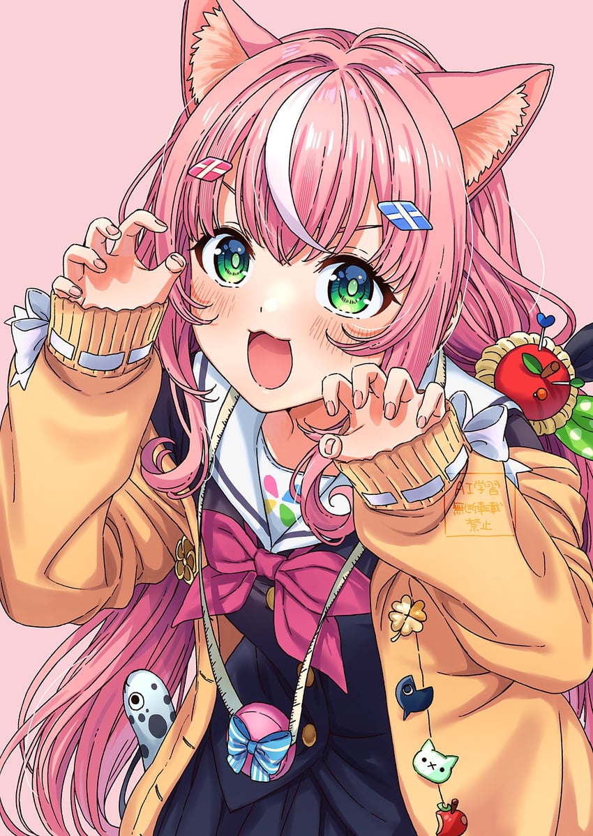 yang nari (nijisanji and 1 more) drawn by yufu_kyouko