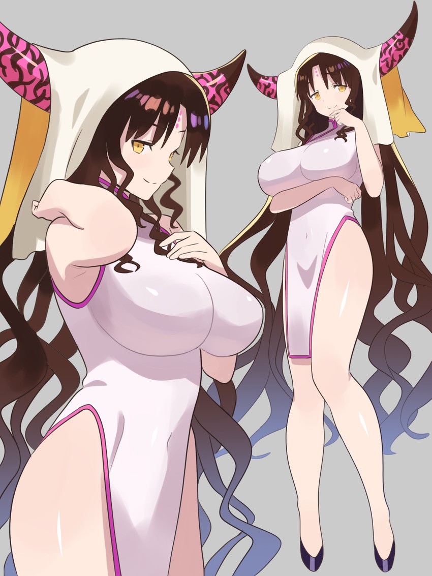 sessyoin kiara (fate and 2 more) drawn by zenshin