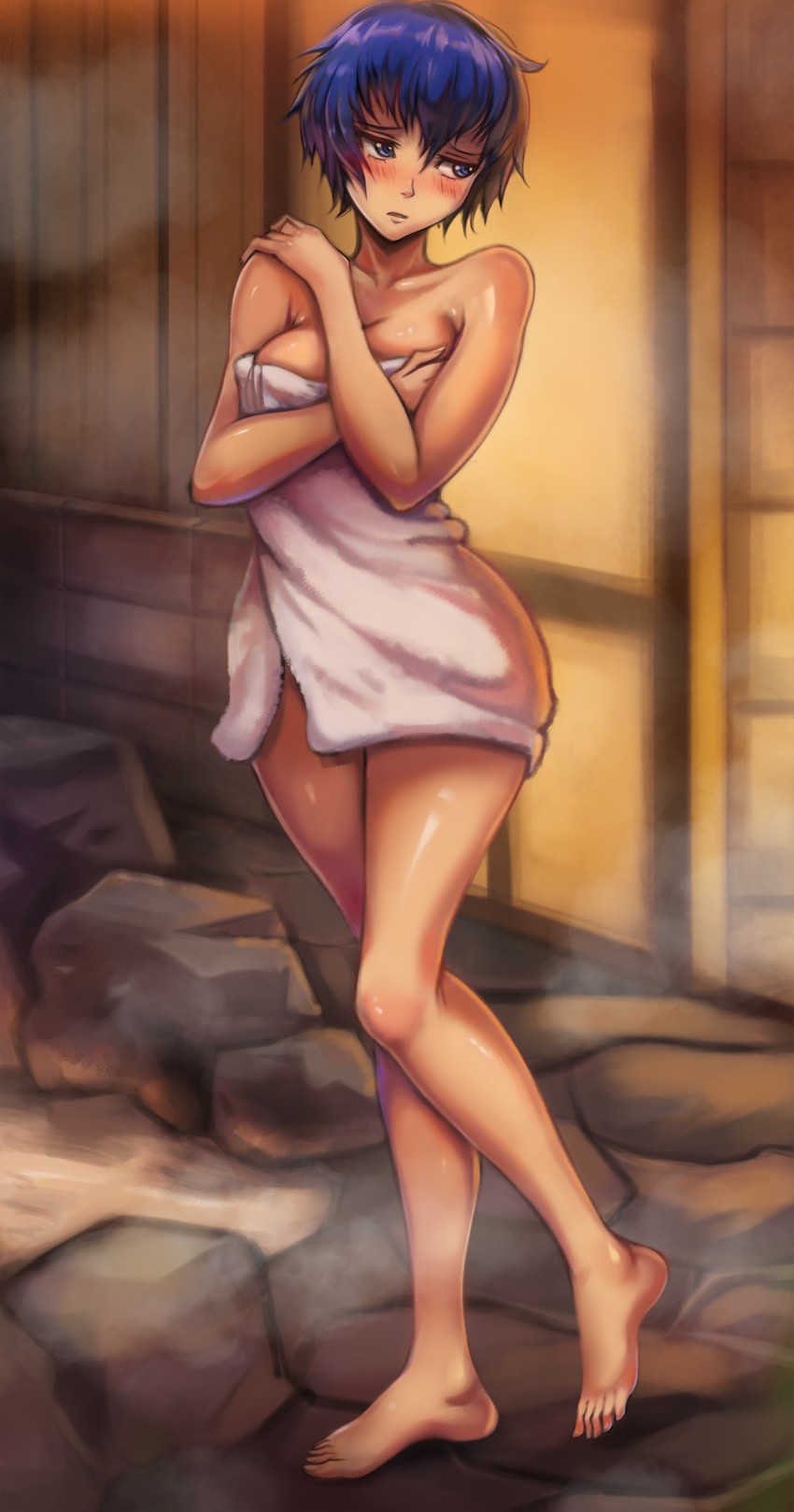 shirogane naoto (persona and 1 more) drawn by toasty_scones