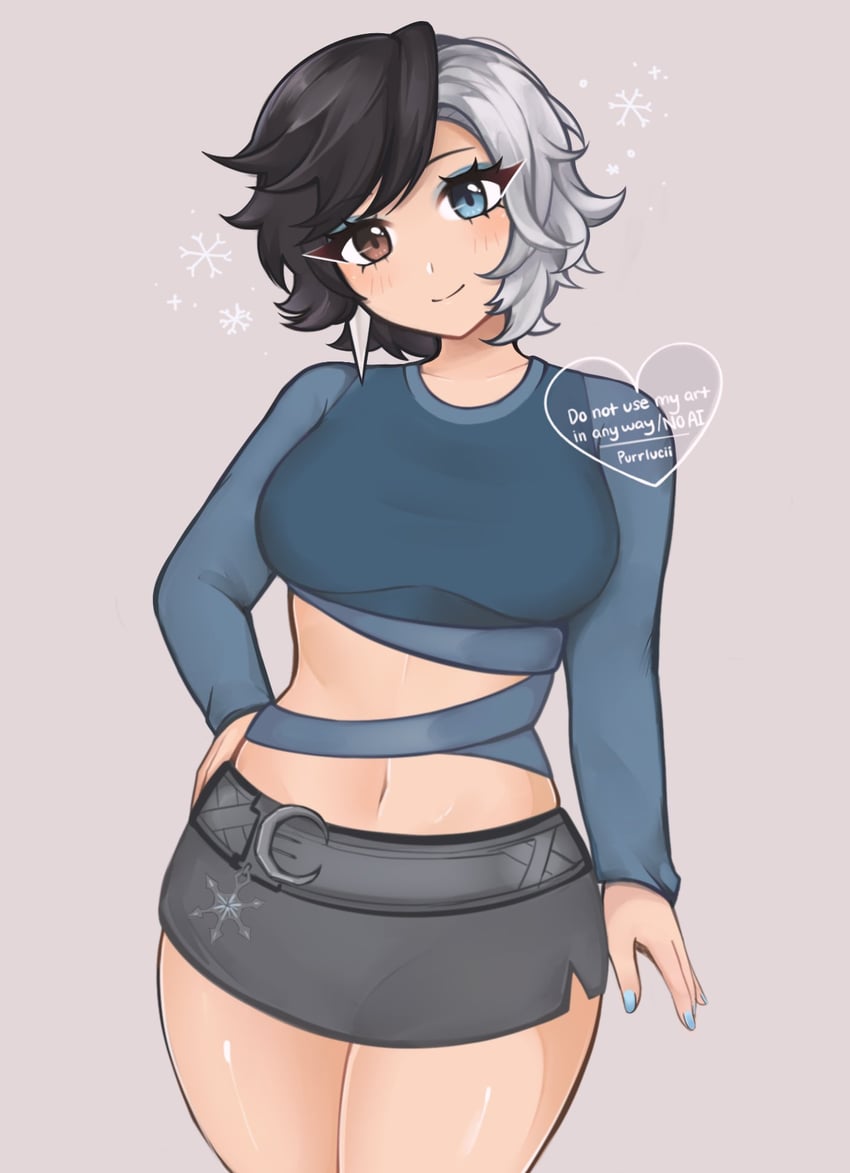 luna snow (marvel and 1 more) drawn by luci_(purrlucii)