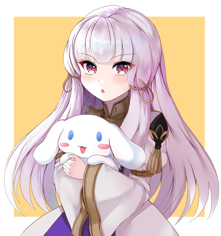 lysithea von ordelia and cinnamoroll (fire emblem and 4 more) drawn by tara_(szzj7733)