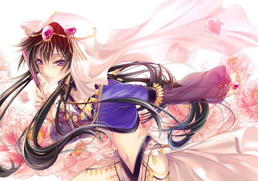 lelouch vi britannia and luluko (code geass) drawn by xhouz