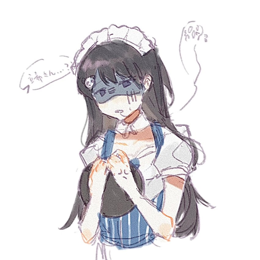 shiina taki (bang dream! and 2 more) drawn by waeoo