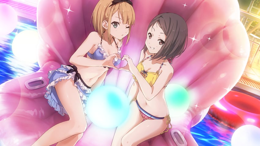 saito nicole and hiiragi tsubomi (22/7 and 1 more)