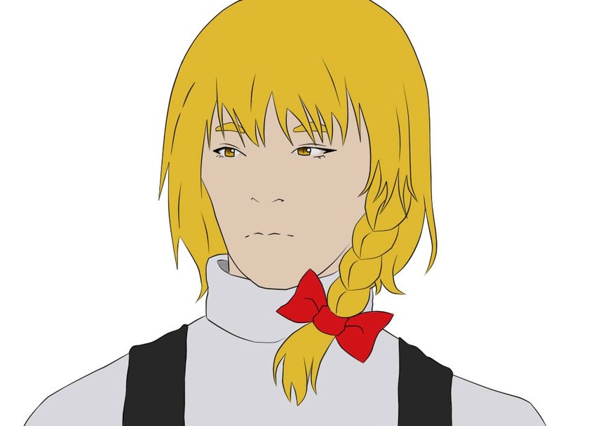 kirisame marisa (touhou and 1 more) drawn by pizz