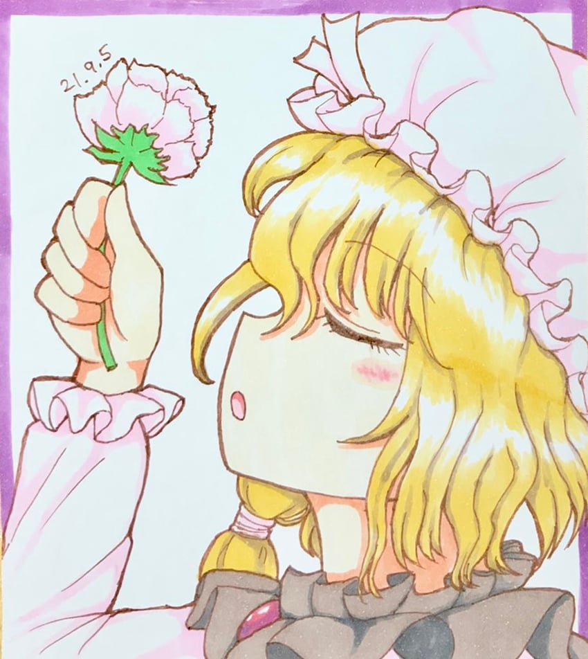 20000-hit girl (touhou and 1 more) drawn by minorin_minor