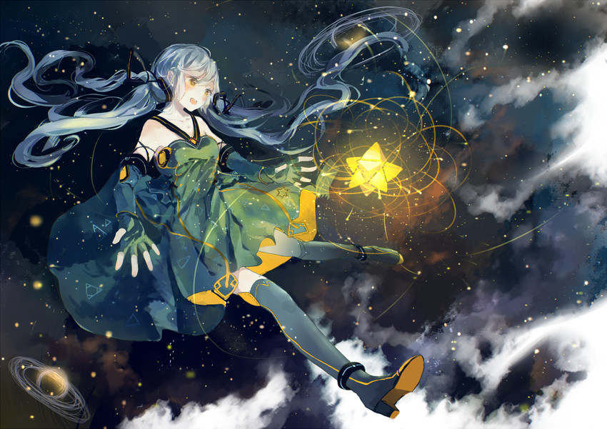 xingchen (vocaloid and 1 more) drawn by bou_shaku