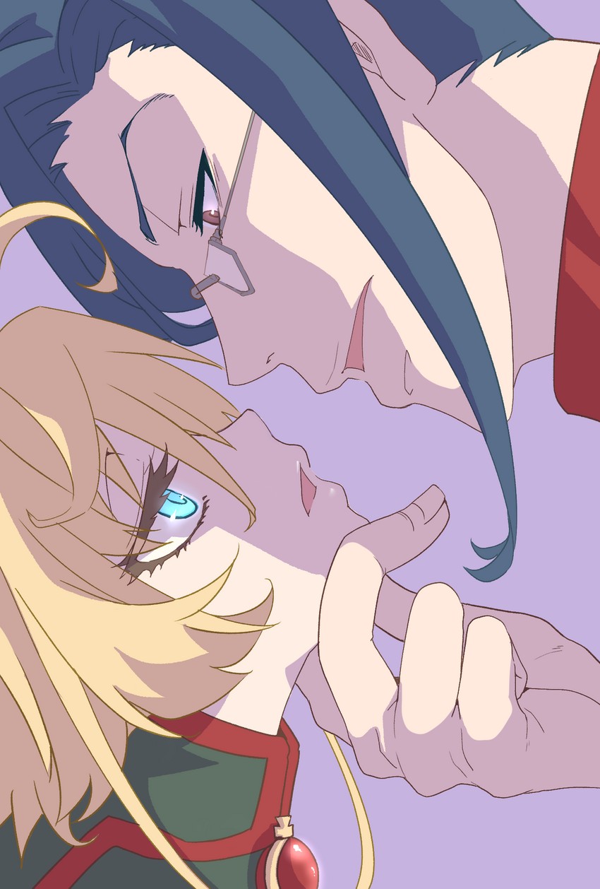 tanya degurechaff and erich von rerugen (youjo senki) drawn by hal_(goshujinomocha)