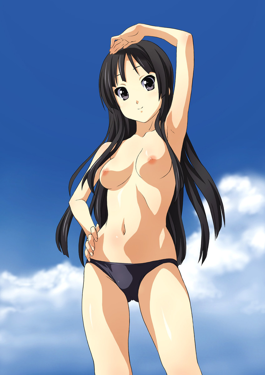 akiyama mio (k-on!) drawn by norizou_type-r