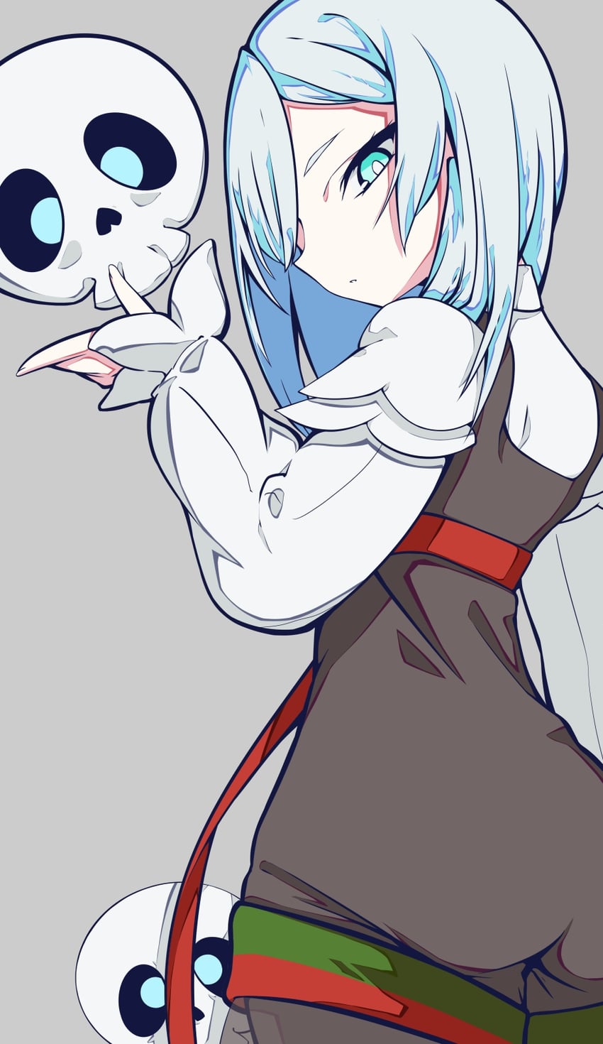 akershus fortress (oshiro project:re) drawn by kuroumi_(karenn_328)
