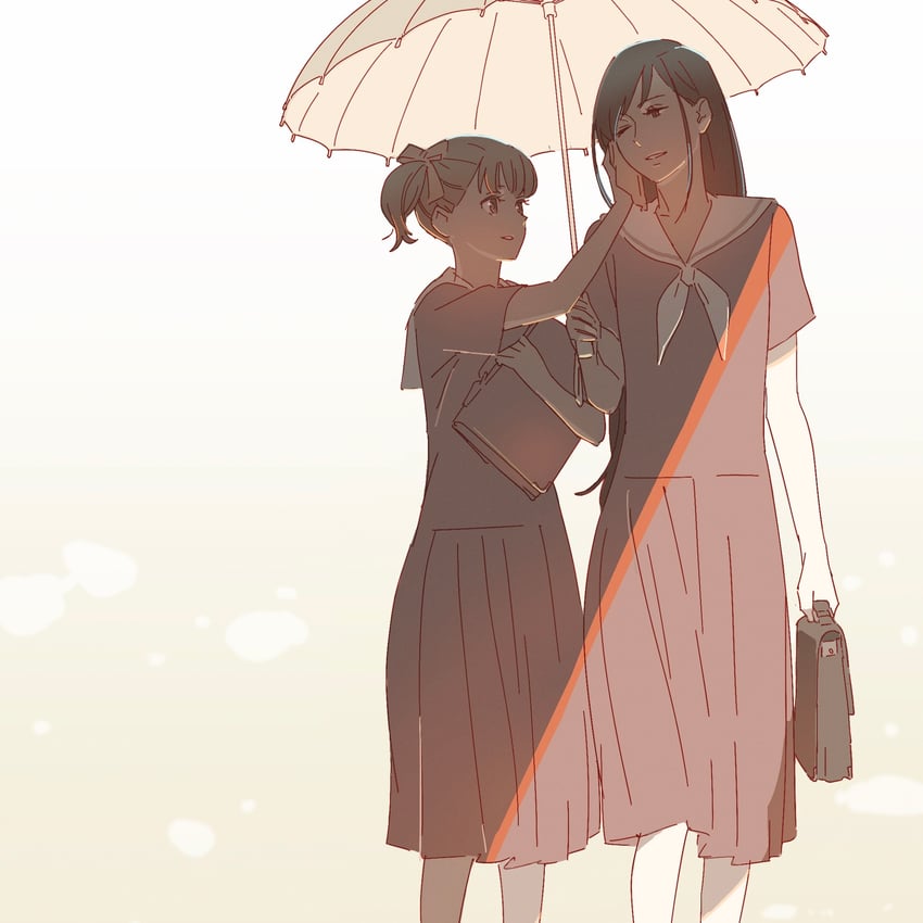 fukuzawa yumi and ogasawara sachiko (maria-sama ga miteru) drawn by 55bata6rou