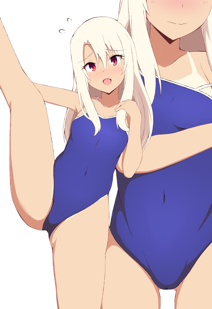 illyasviel von einzbern (fate and 1 more) drawn by mitchi