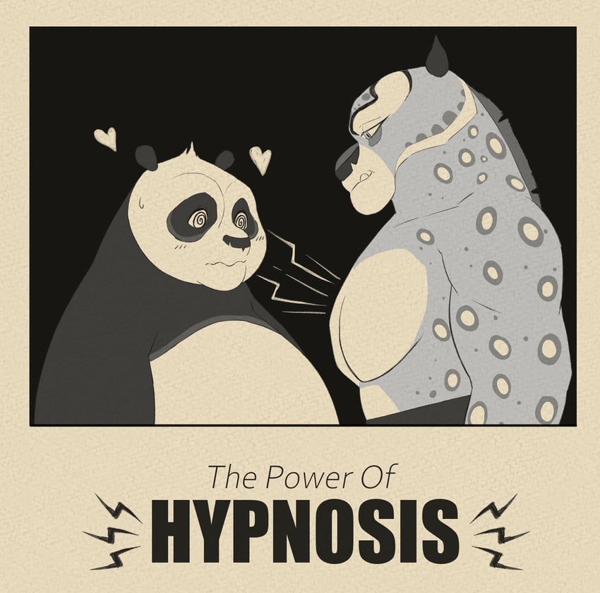 po and tai lung (kung fu panda) drawn by hypnokoo