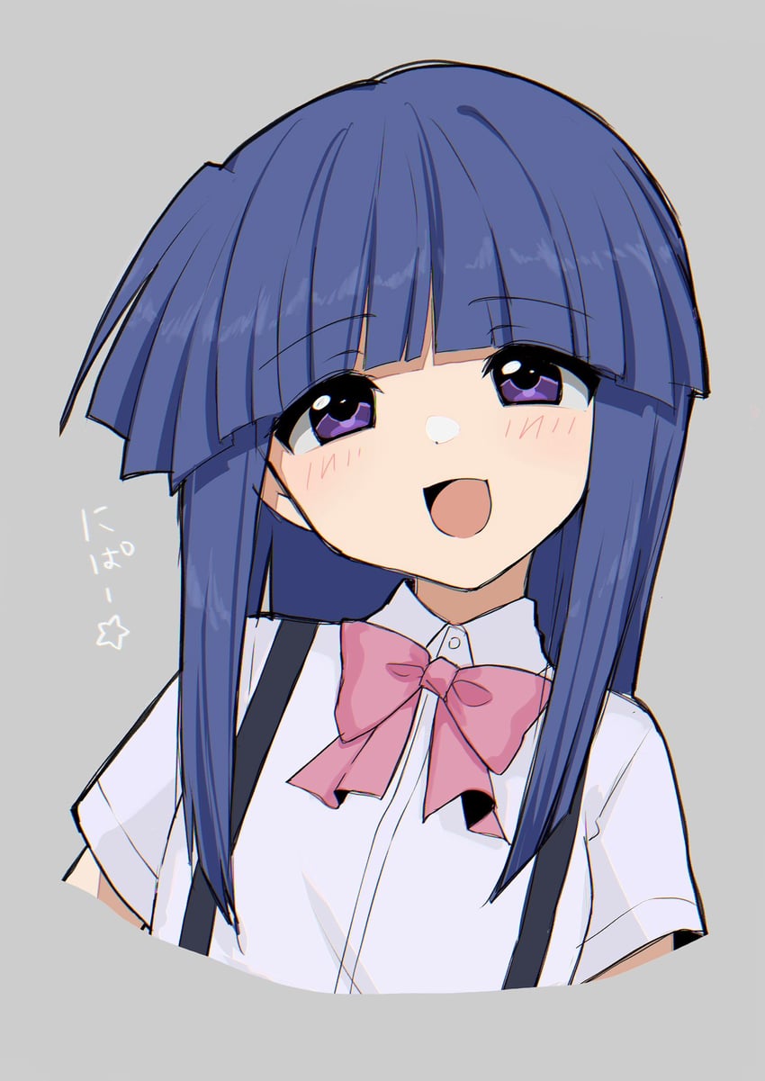 furude rika (higurashi no naku koro ni) drawn by poyadevil