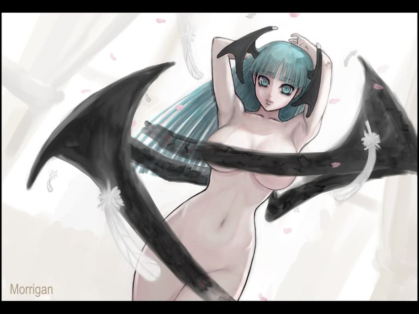 morrigan aensland (darkstalkers) drawn by ark_(morita_hitomi)
