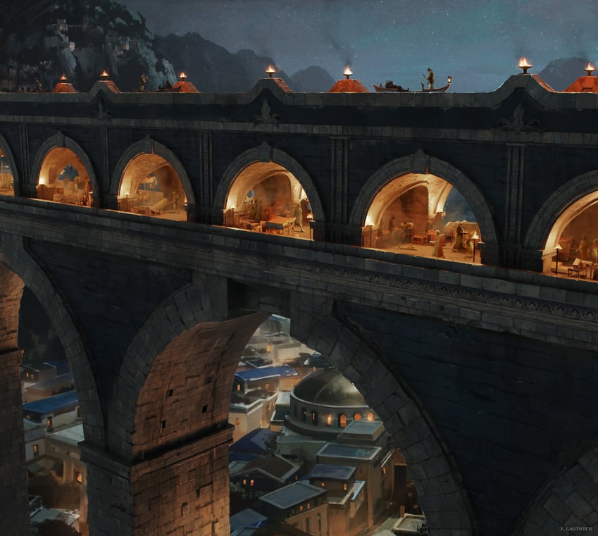 tolkien's legendarium and 1 more drawn by renart