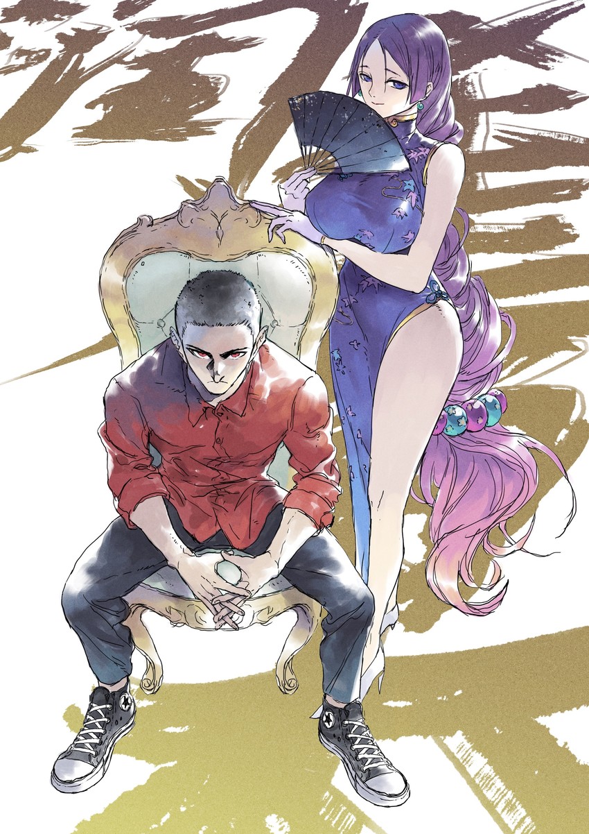 archer and minamoto no raikou (fate and 1 more) drawn by devon_pan