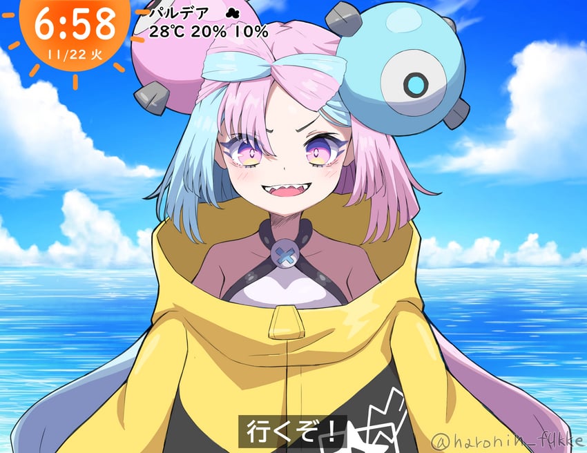 iono (pokemon and 2 more) drawn by haronin_fukke