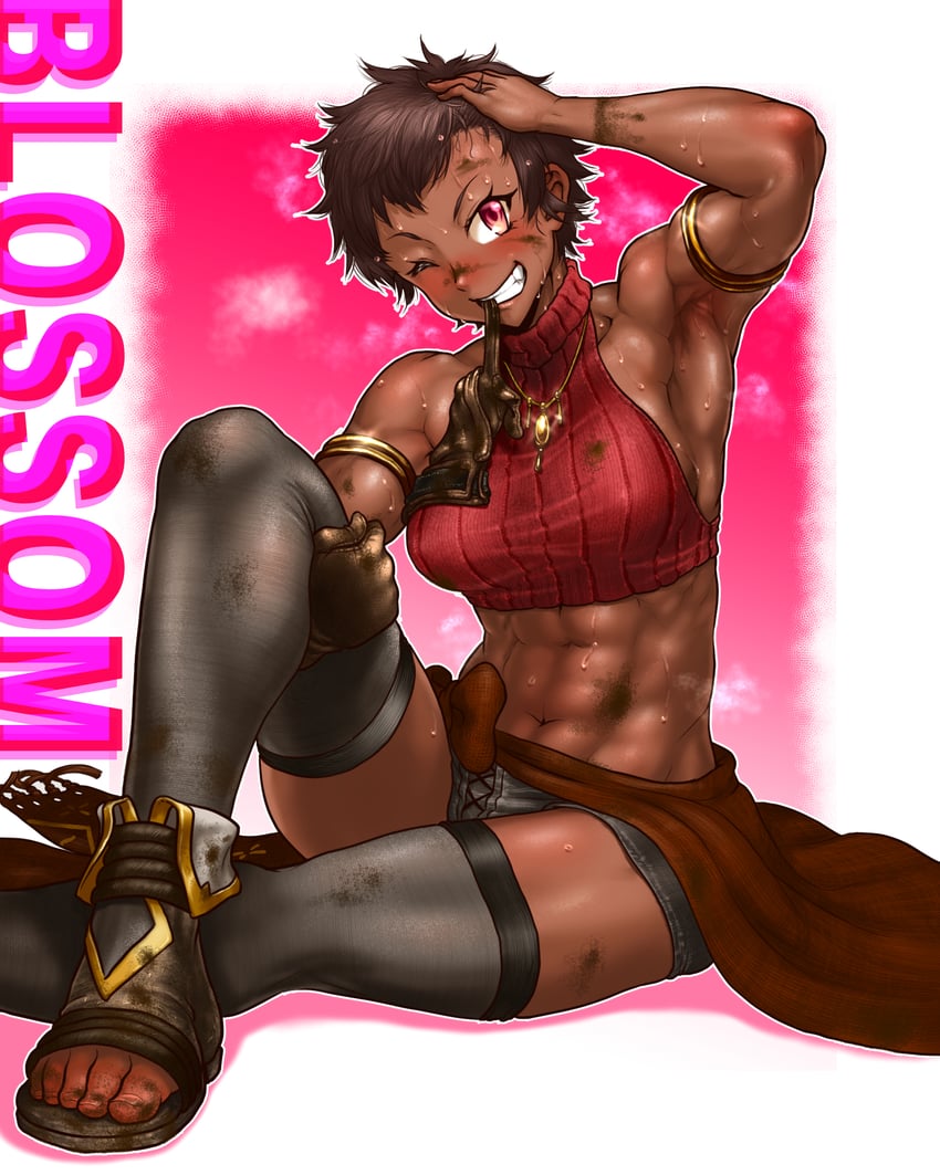 blossom (lv2 kara cheat datta moto yuusha kouho no mattari isekai life) drawn by boro