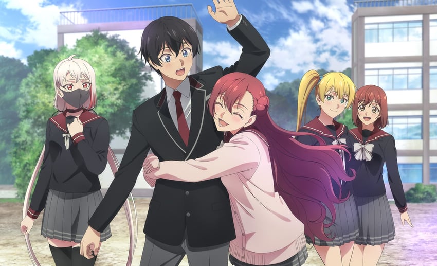 kosetsu, sakuraba ittoki, sukuno ryoko, and kisegawa kirei (shinobi no ittoki)