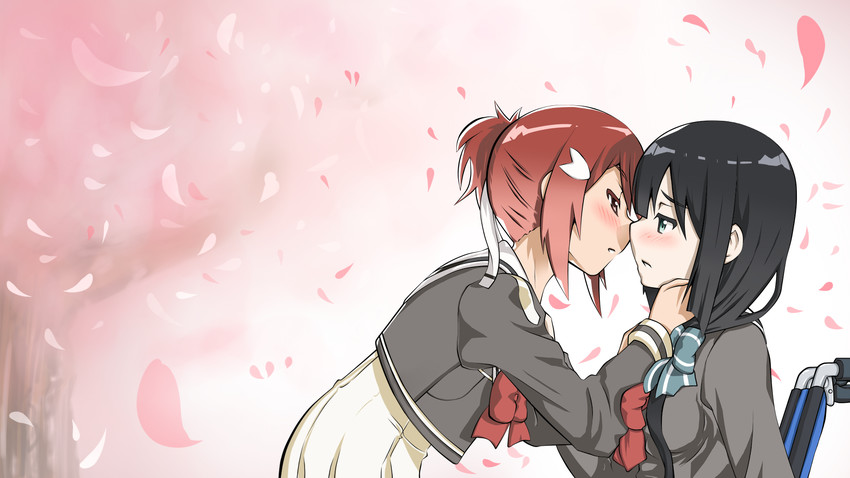 yuuki yuuna and tougou mimori (yuusha de aru and 1 more) drawn by solmoniq