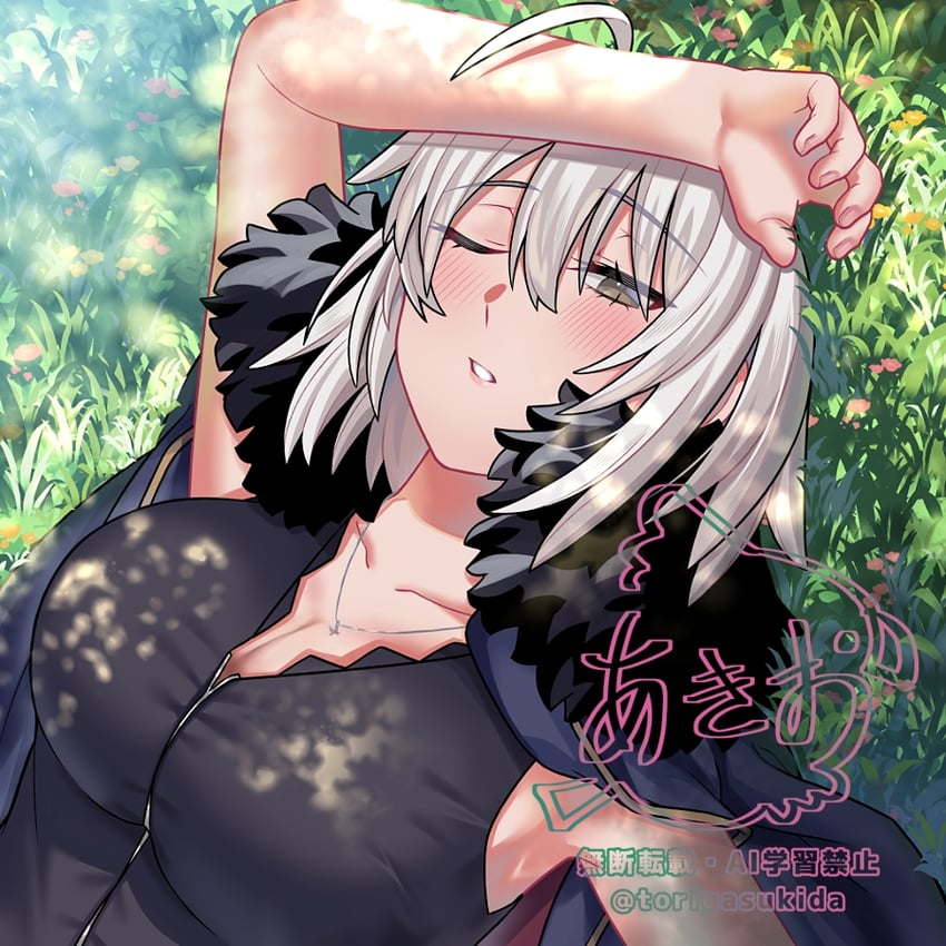 jeanne d'arc alter (fate and 1 more) drawn by akio_(akio1124)