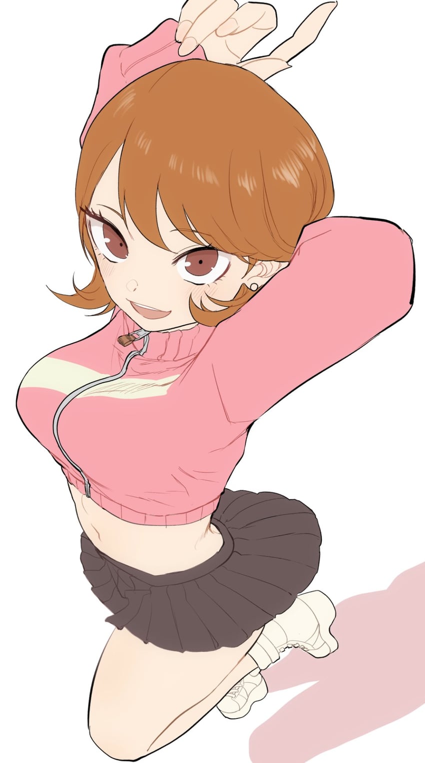 takeba yukari (persona and 3 more) drawn by kurosususu