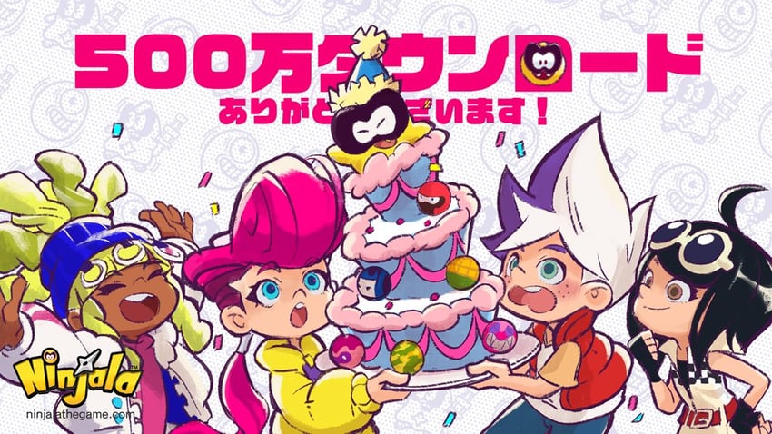 gumchi, berecca, van, jane, and emma (ninjala and 1 more) drawn by rianti-wong