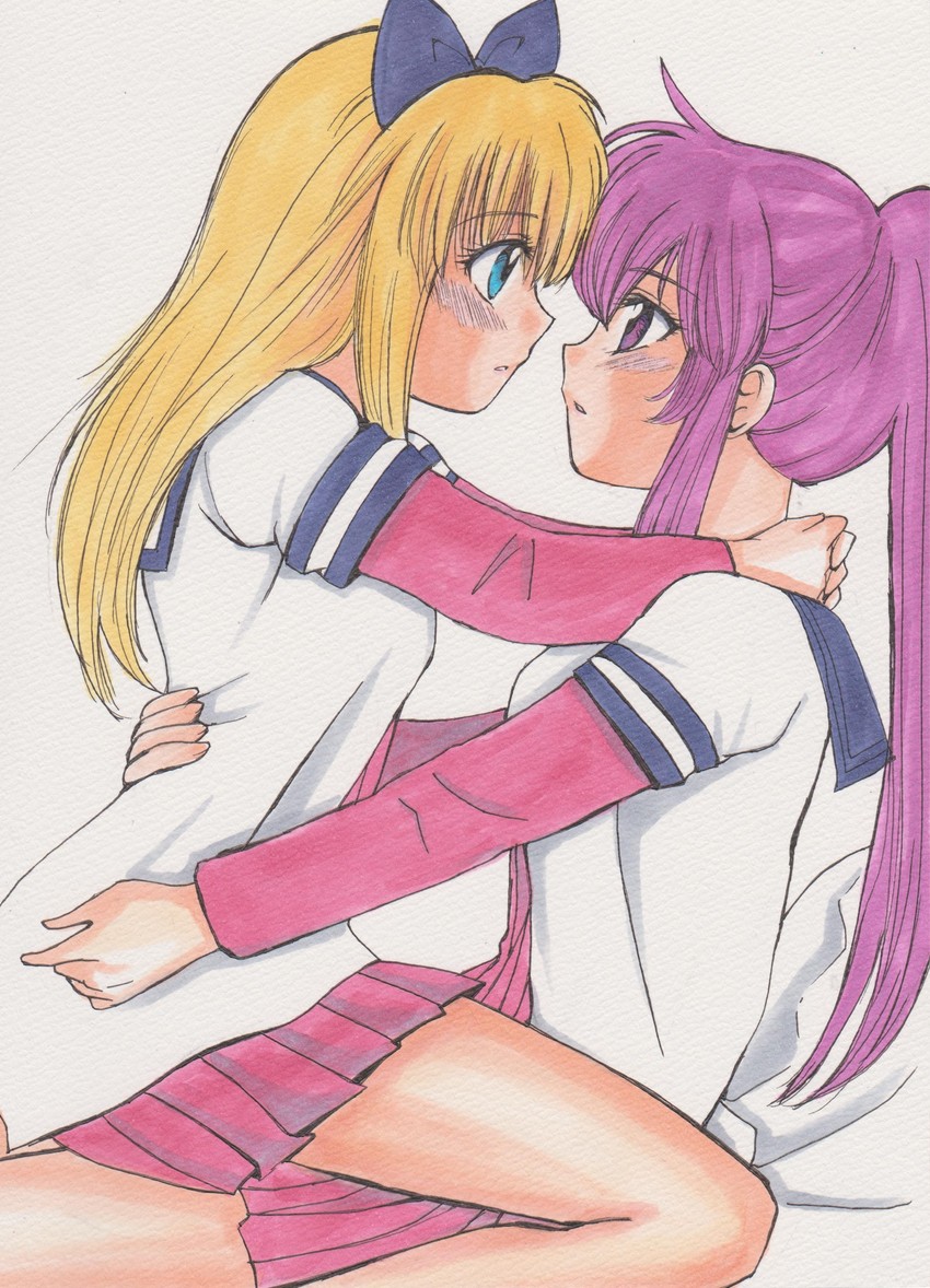 toshinou kyouko and sugiura ayano (yuruyuri) drawn by rascal_(n119)