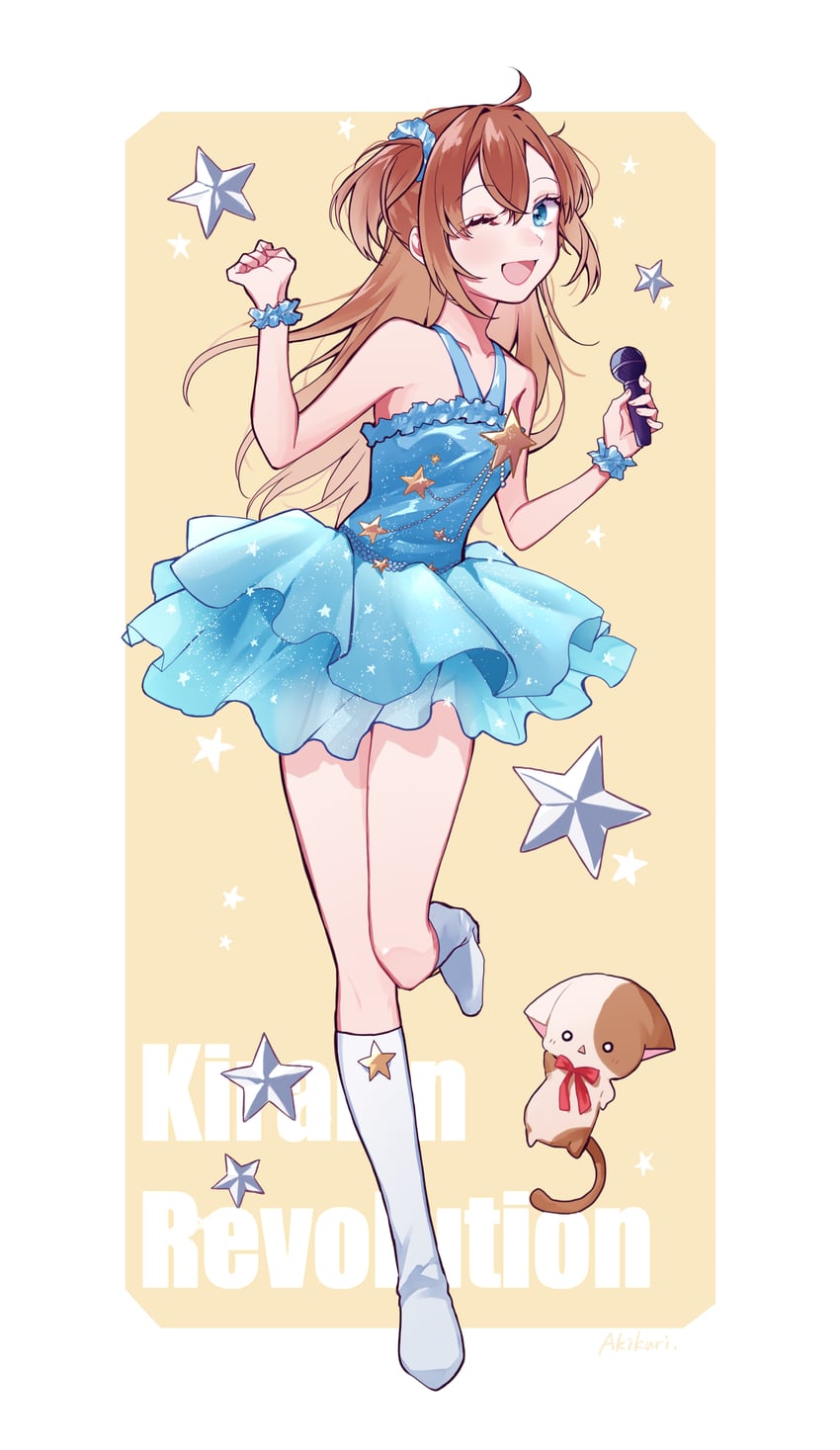 tsukishima kirari and na-san (kirarin revolution) drawn by akikuriii