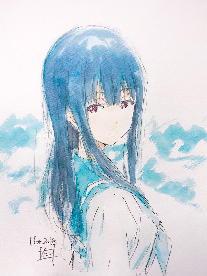 yoroizuka mizore (hibike! euphonium and 1 more) drawn by nii_manabu